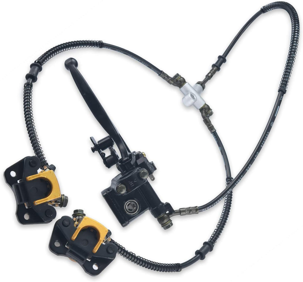 Front Disc Hydraulic Caliper Brake Master for 50cc 70cc 90cc 110cc 125cc ATV Quad Pack of 2 L952238
