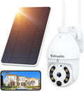 Wireless 360° PTZ Solar Security Camera 1080P O63251