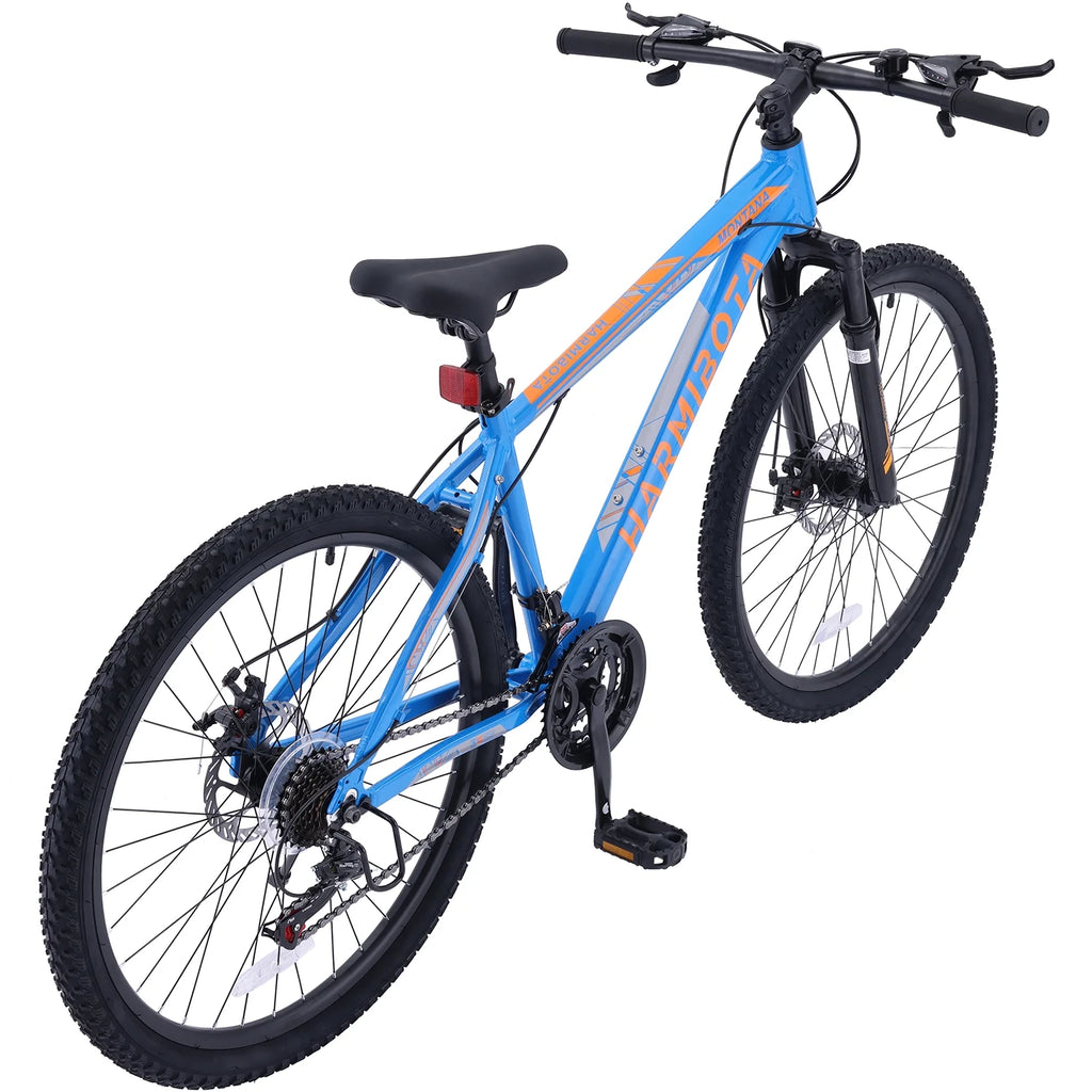 26 Aluminum Mountain Bike with Disc Brakes & Suspension, Black K876958