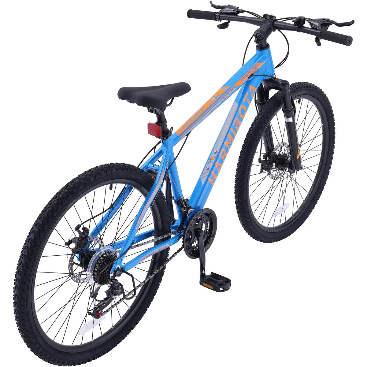 26 Aluminum Mountain Bike with Disc Brakes & Suspension, Black K876958