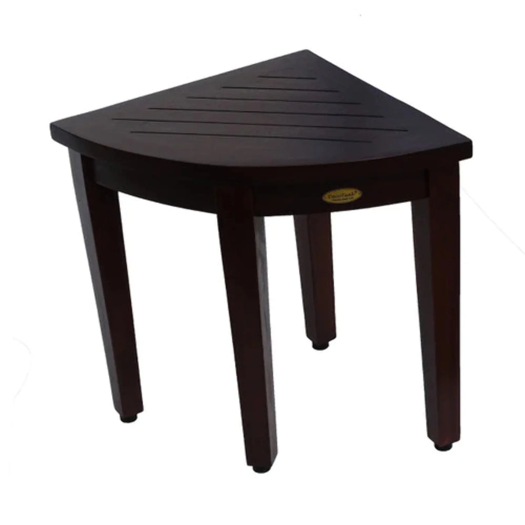 18 Teak Wood Shower Corner Stool P53353