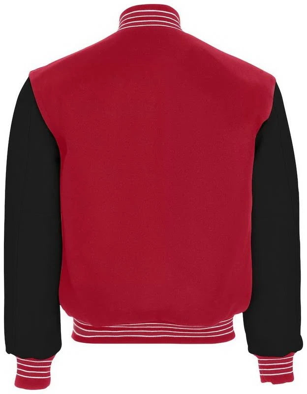 Scarlet Black Varsity Jacket 2XL C912873