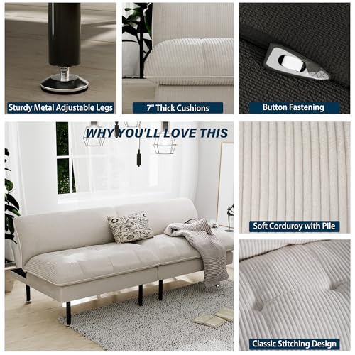 Green 4 in 1 Convertible Futon Sofa Bed P93905