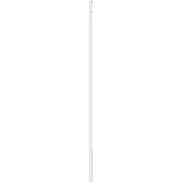 Smooth PVC Pilaster with Decorative Capital & Base (Pair) J774