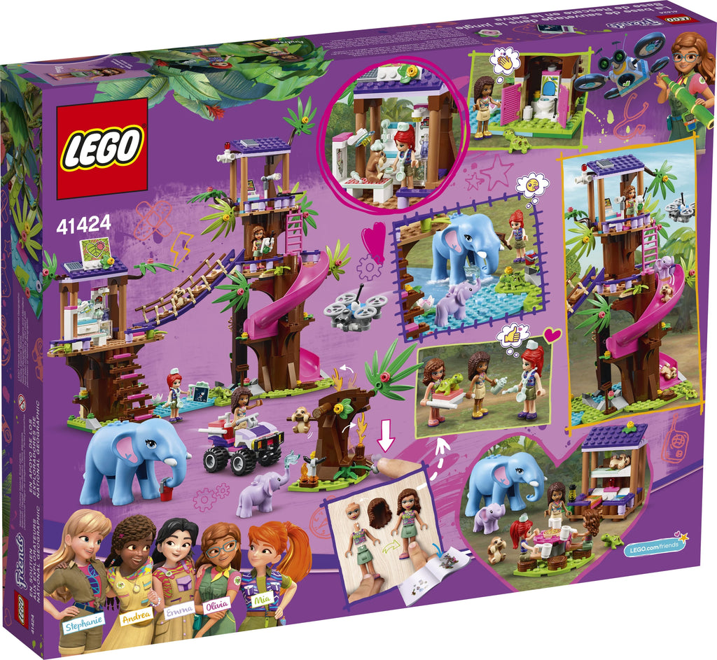 Jungle Rescue Base Animal Rescue Playset (648 Pieces) D557