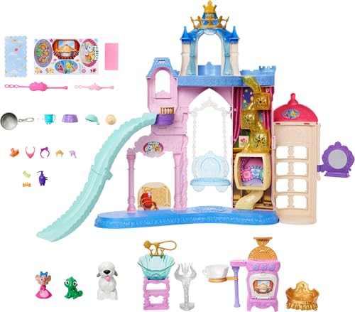 Disney Princess Pet Castle Playset with 7 Play Areas J27788