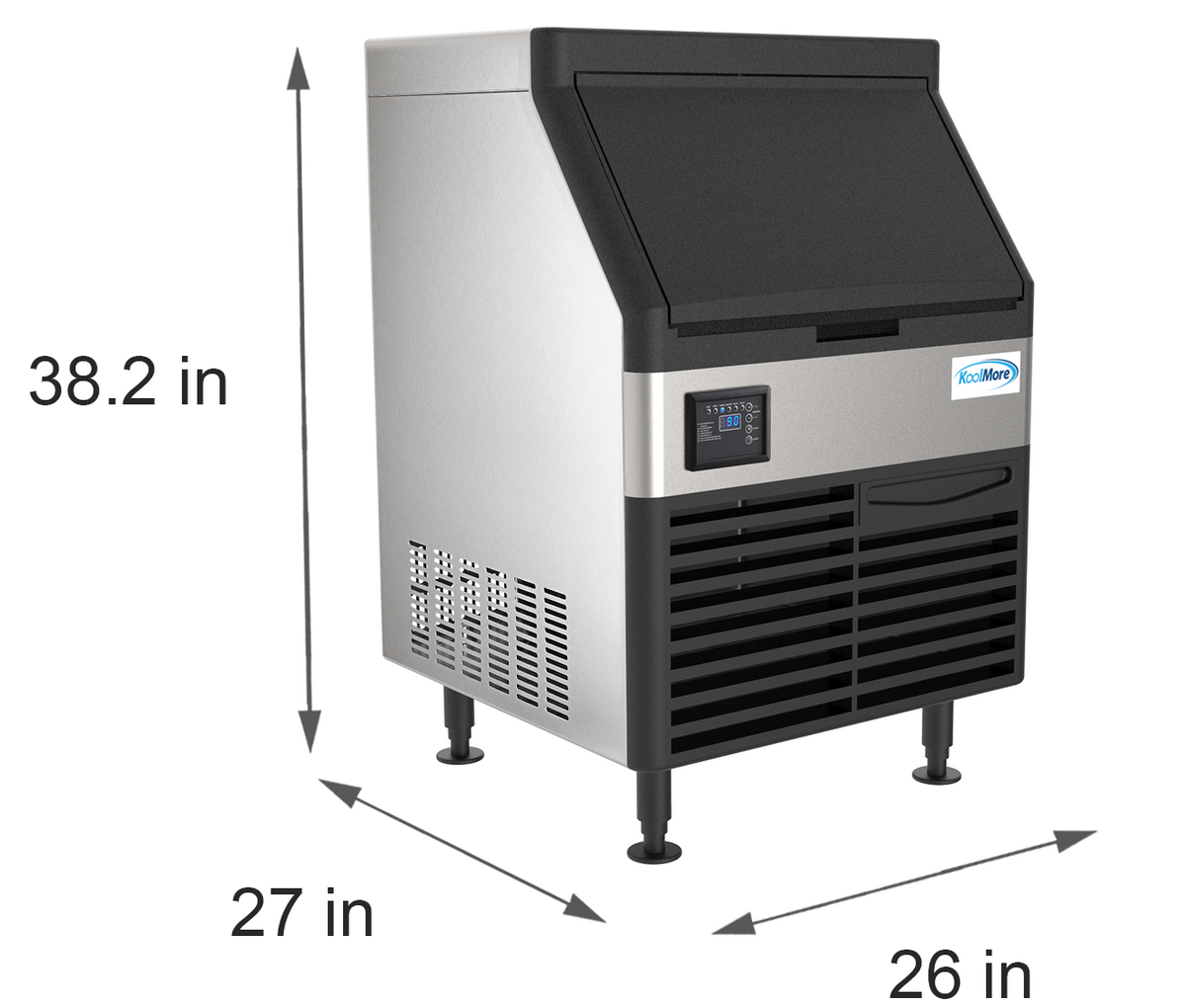 22 in. Air Cooled Undercounter Commercial Ice Maker, 198 lbs./24h. B871