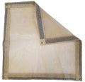 Tan Vinyl Coated Mesh Tarp 10 oz. J115