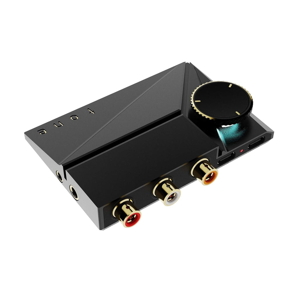Black USB DAC and Headphone Amplifier U231620