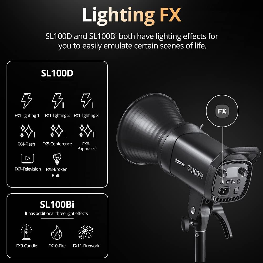 100W 5600K White LED Video Light with Bowens Mount D7672