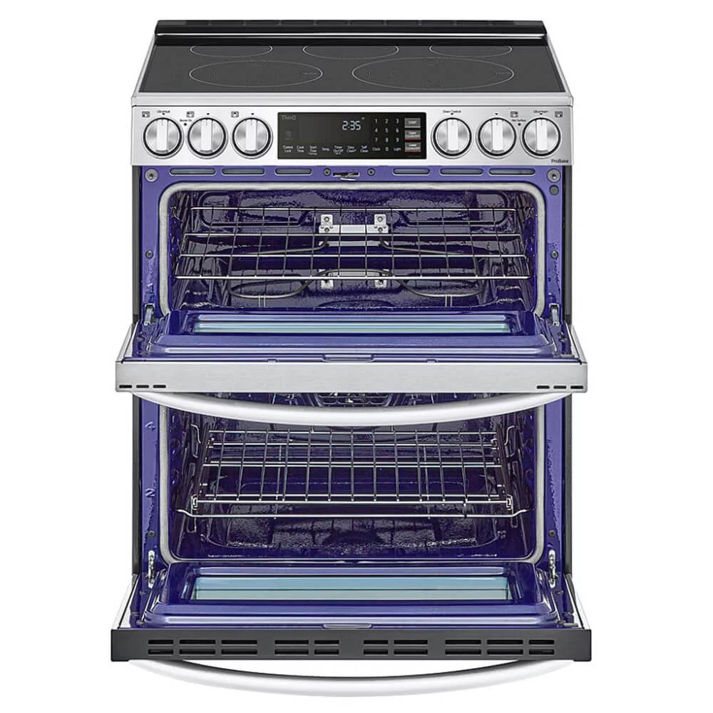 7.3 Cu. Ft. Black Stainless Steel Slide-In Electric Range C374
