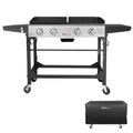 4-Burner Gas Grill and Griddle with Cover Z7203