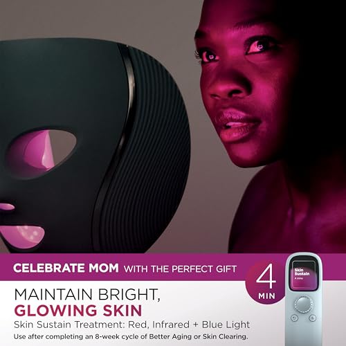 Blue Frost LED Face Mask with Remote Control S982000