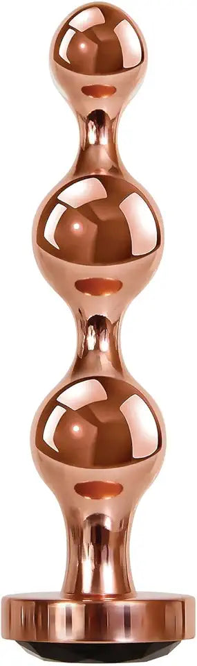 Large Rose Gold Anal Plug K750