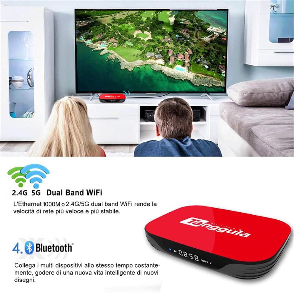 Android TV Box 4GB+128GB Media Player E9829