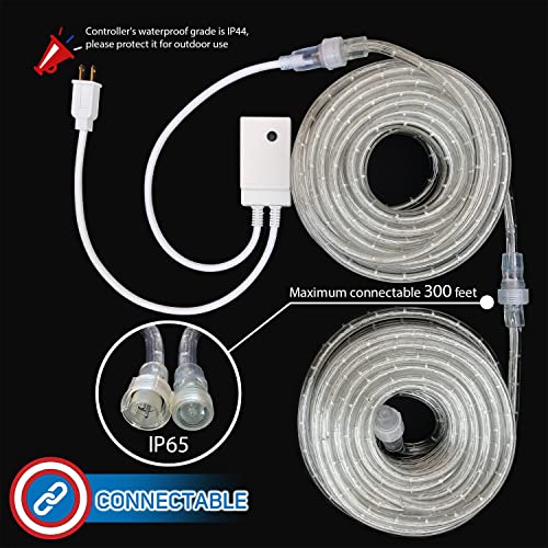LED Rope Lights with Multifunction Controller 30 Ft K3377