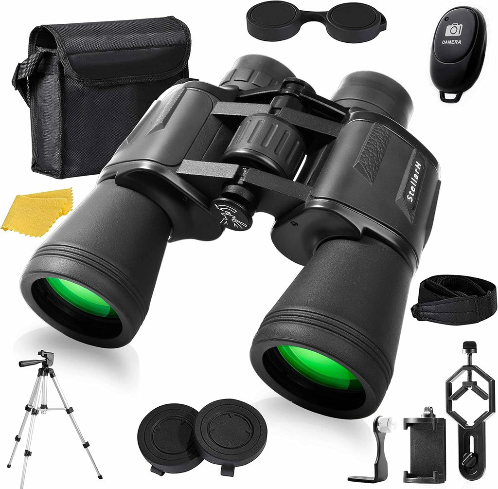 12x50 HD Full Size Binoculars with Photography Kit I449