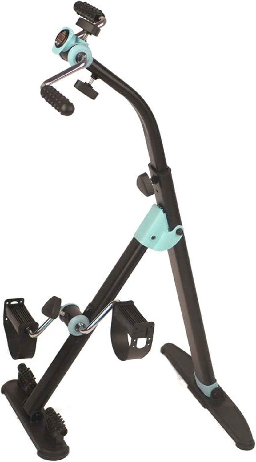 LCD Display Mini Exercise Bike Indoor Portable Fitness Vertical Stepper T1398