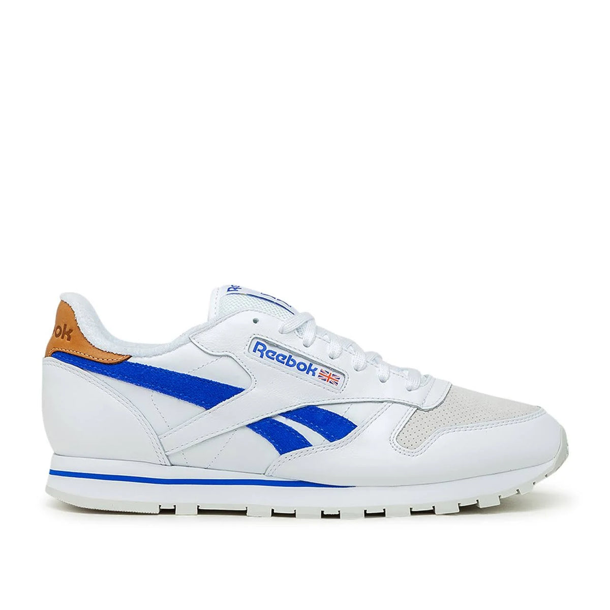 White Blue Leather Sneakers I864839