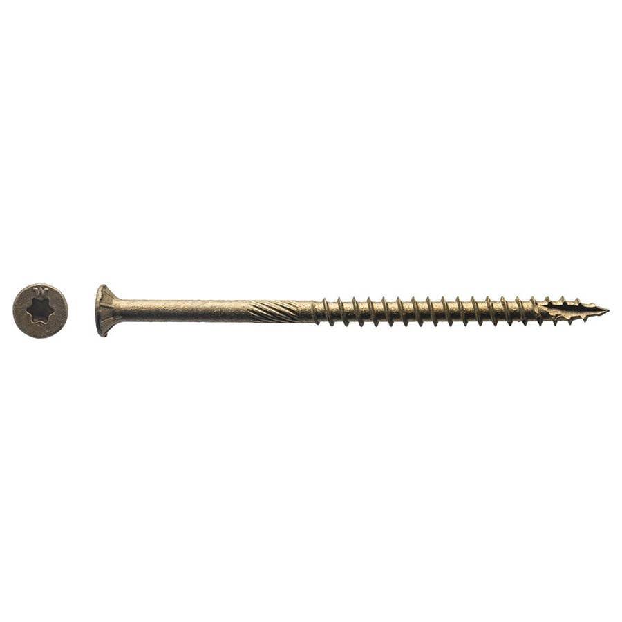 #8 x 1-1/2 in. Star Drive Flat Head Wood Screw 6500-Pack W1180