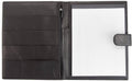 Cognac Full Grain Leather Portfolio A4 Organizer with Tablet Pocket W81384