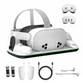 Charging Dock with Closable LED Indicator, Magnetic Charging, 2 Rechargeable 1850mA Batteries N556