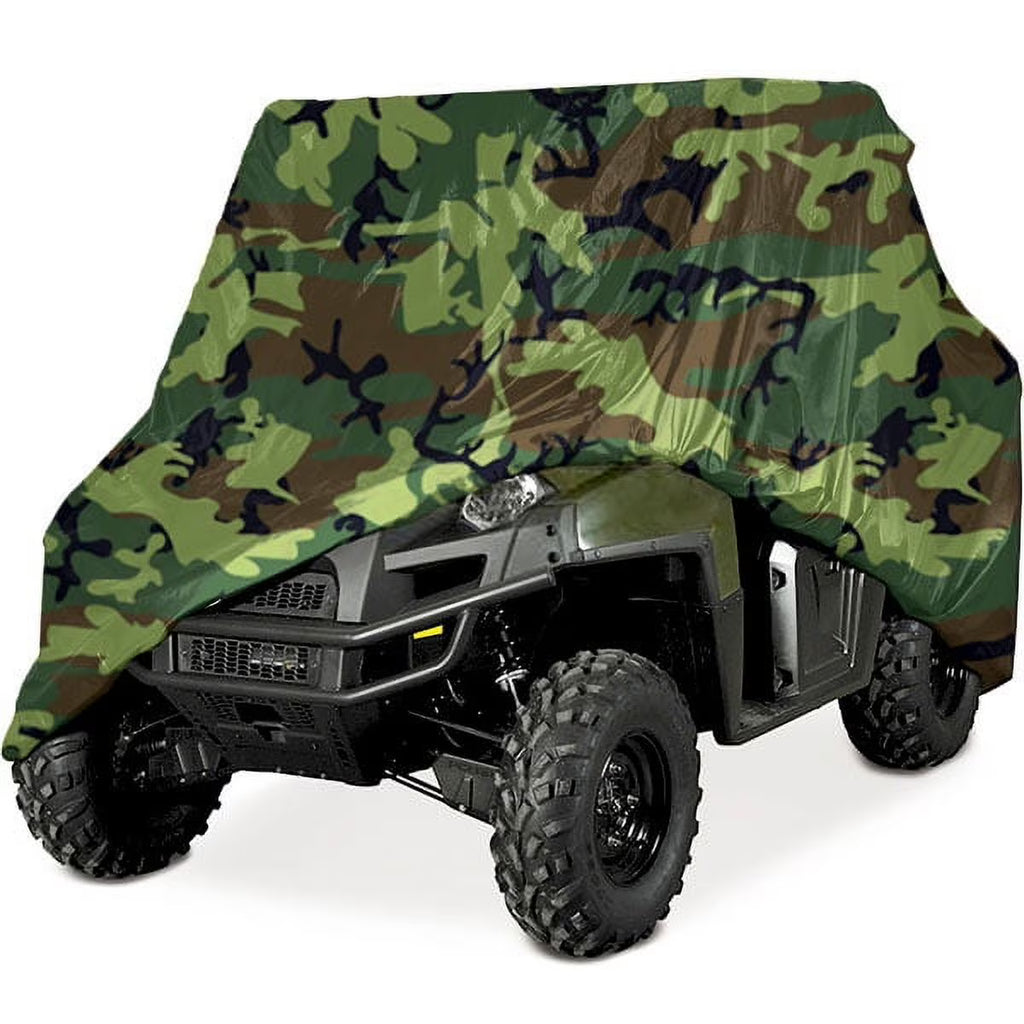 Camouflage UTV Cover with Roll Cage A802