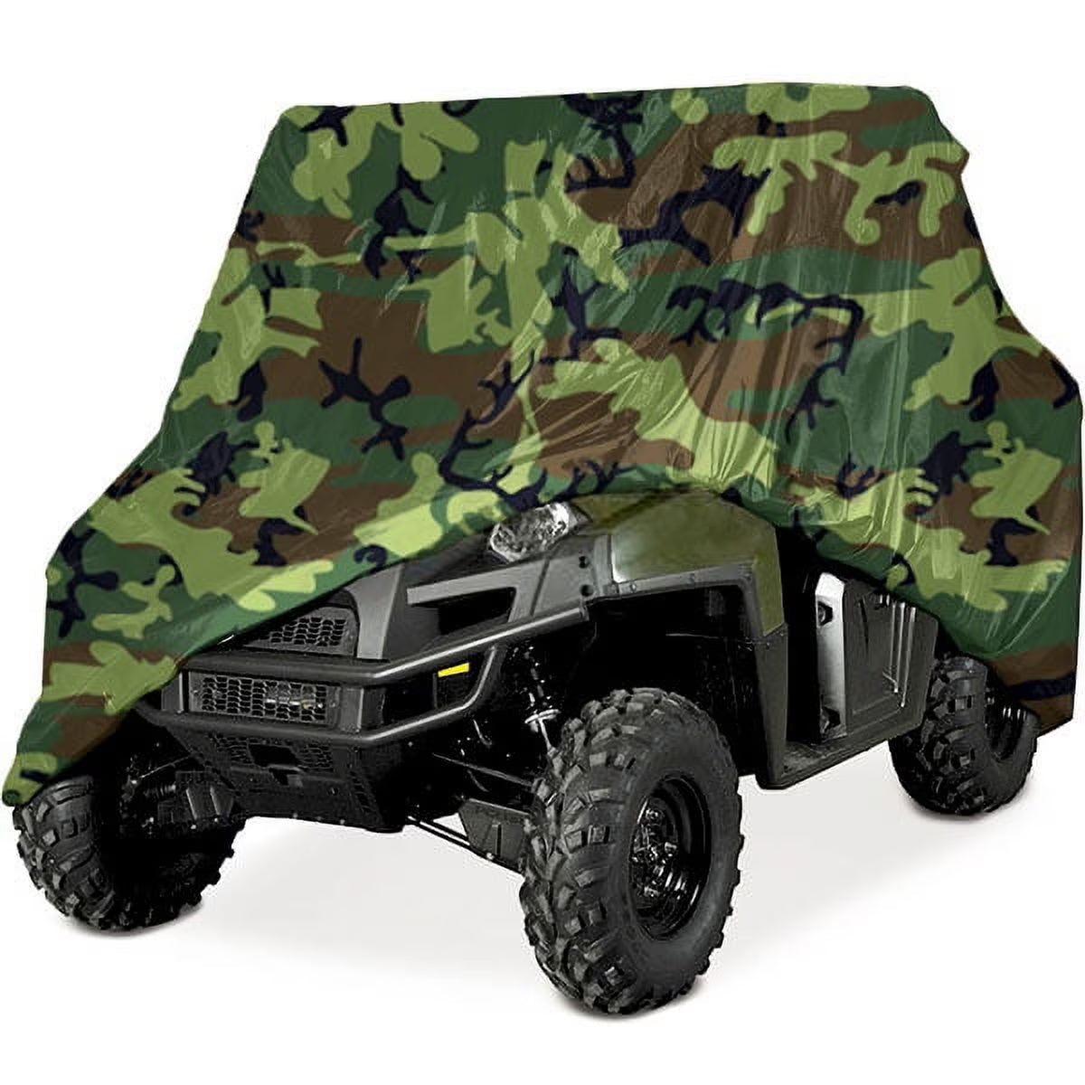 Camouflage UTV Cover with Roll Cage A802