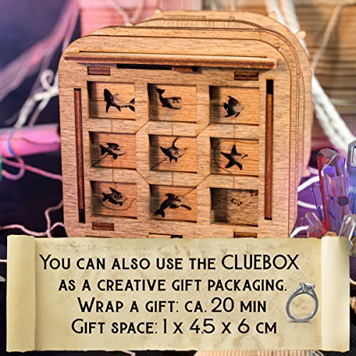 3D Wooden Puzzle Box I3373