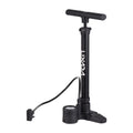 Bike Floor Pump with Pressure Gauge 230PSI, Folding Pedal, Presta/Schrader Valve A4165
