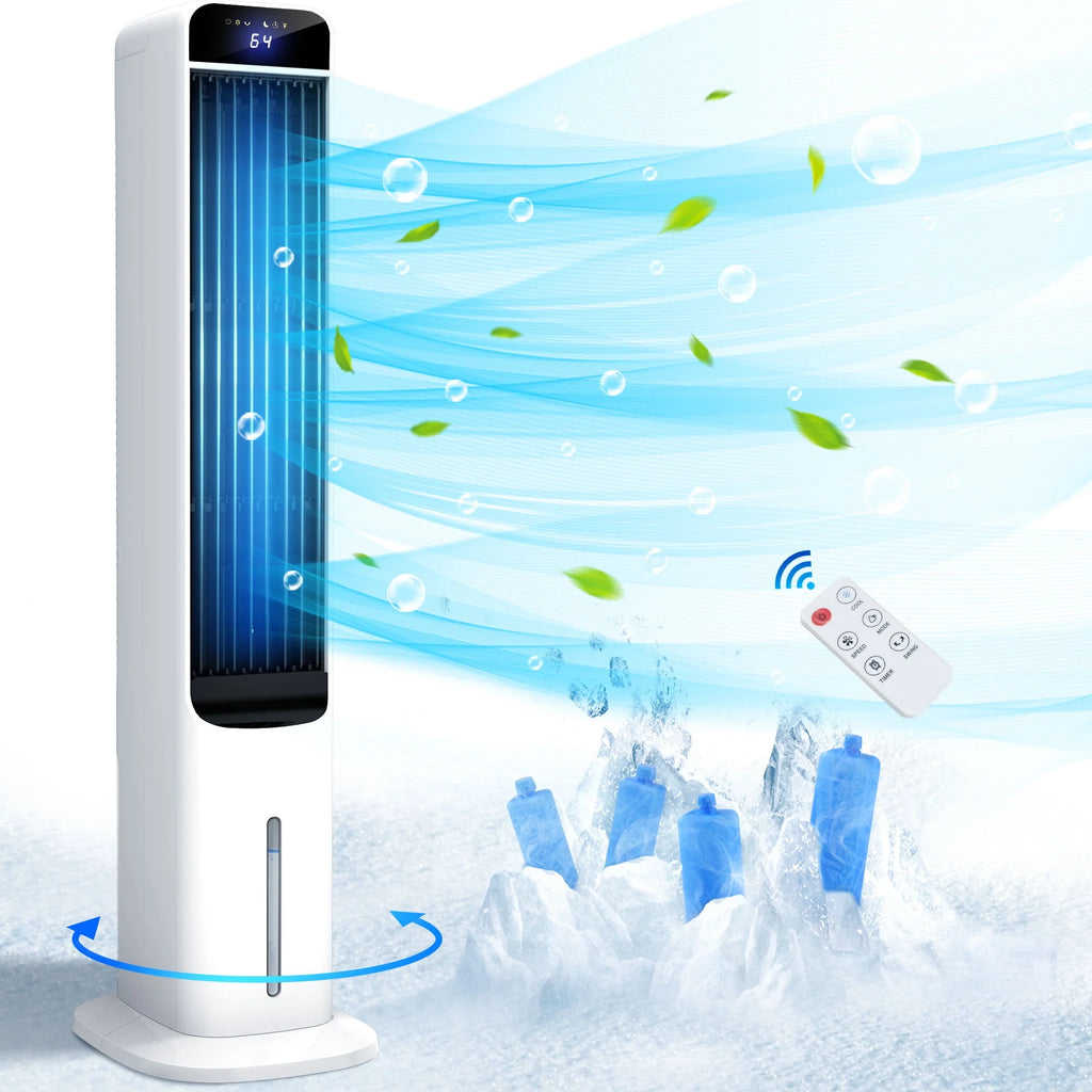 Evaporative Air Cooler Tower Fan 3-in-1 Humidifier Z530546