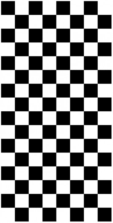 Checkered Flag Fabric Awning V791725