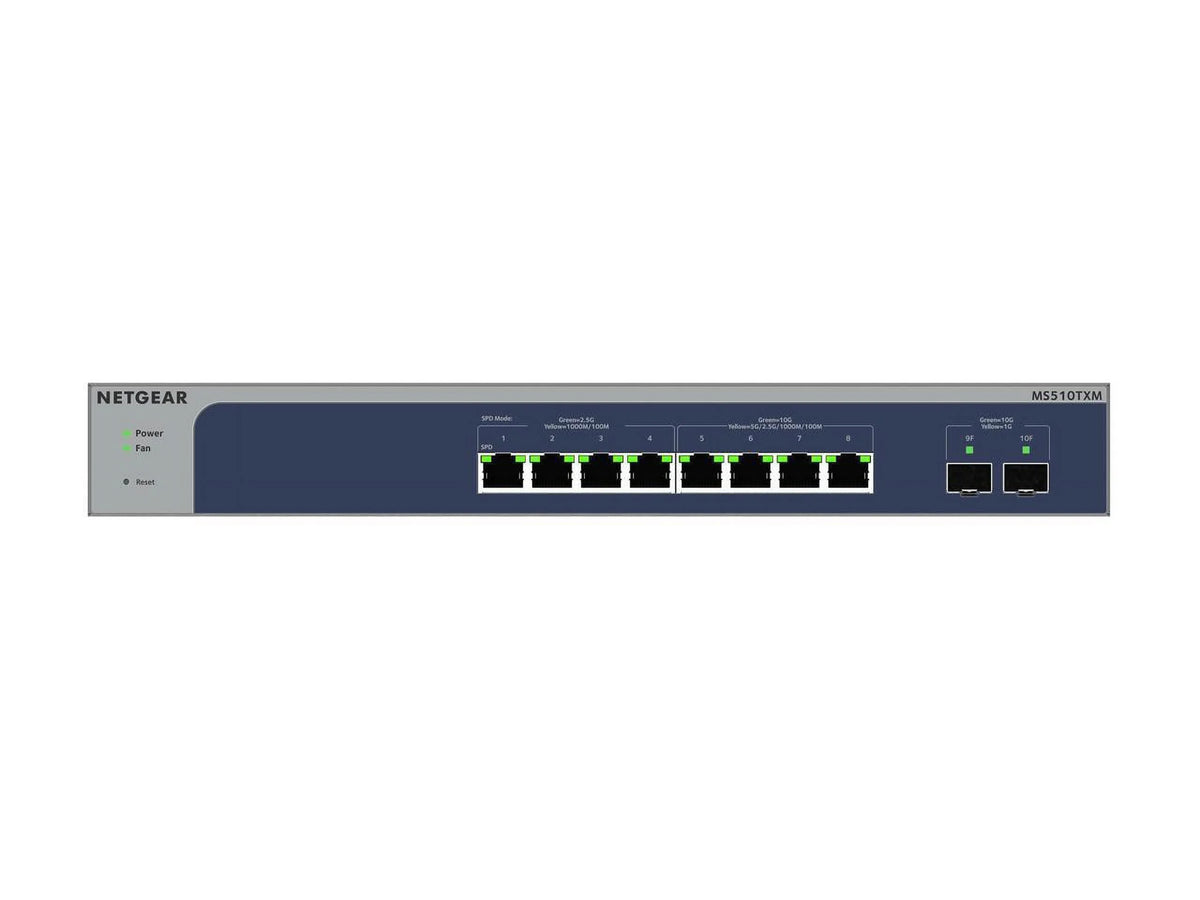 10-Port Multi-Gigabit Ethernet Smart Managed Switch W893324