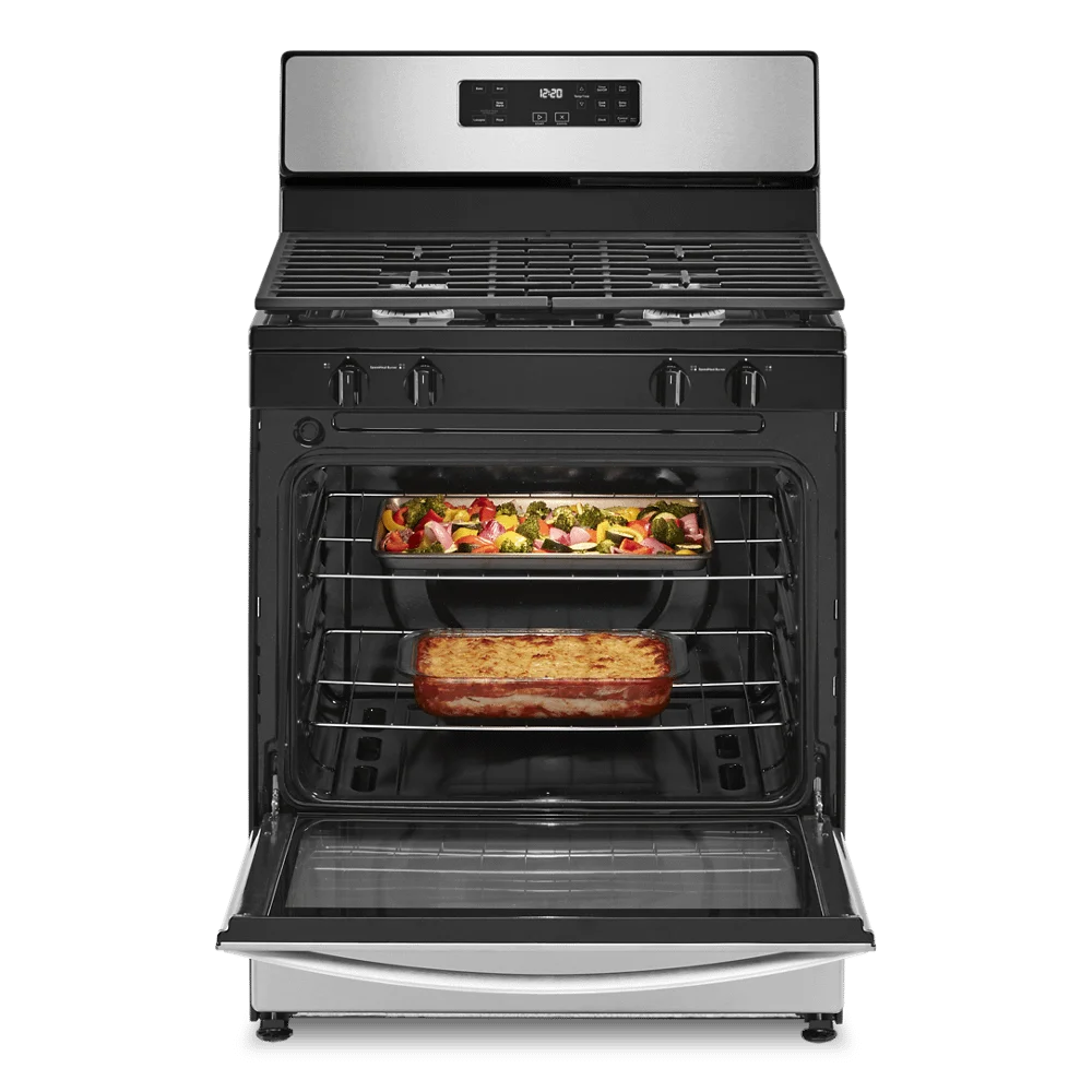 30" Free Standing Gas Range White Y4666