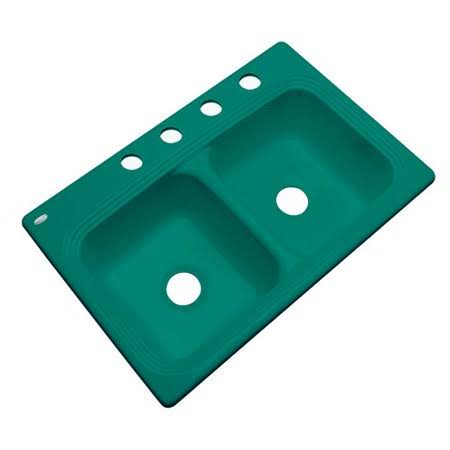 33x22 L x 22x22 W Kitchen Sink 4 Hole W448109