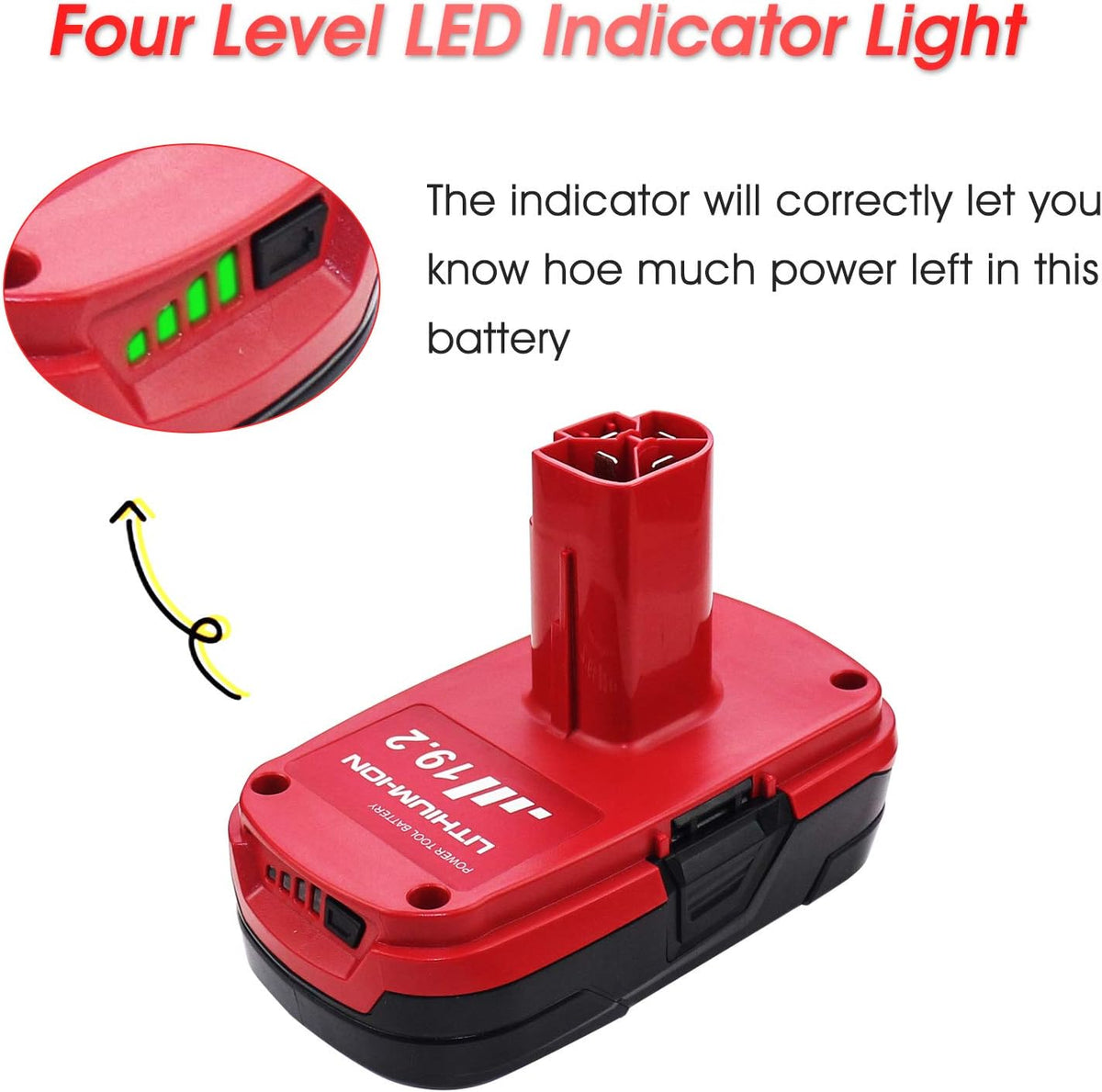19.2V 3000mAh Lithium Ion Battery X4733