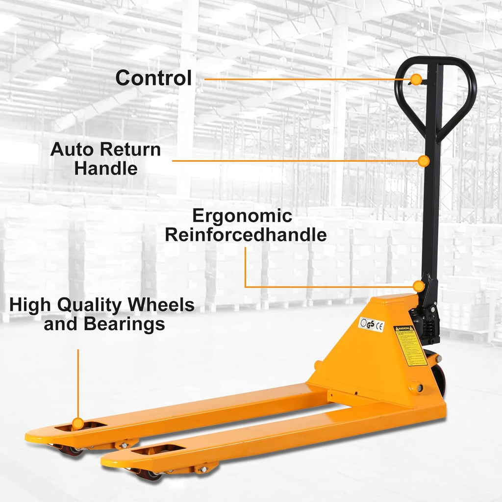 Heavy Duty Pallet Jack Truck 6600lbs Capacity Y67440