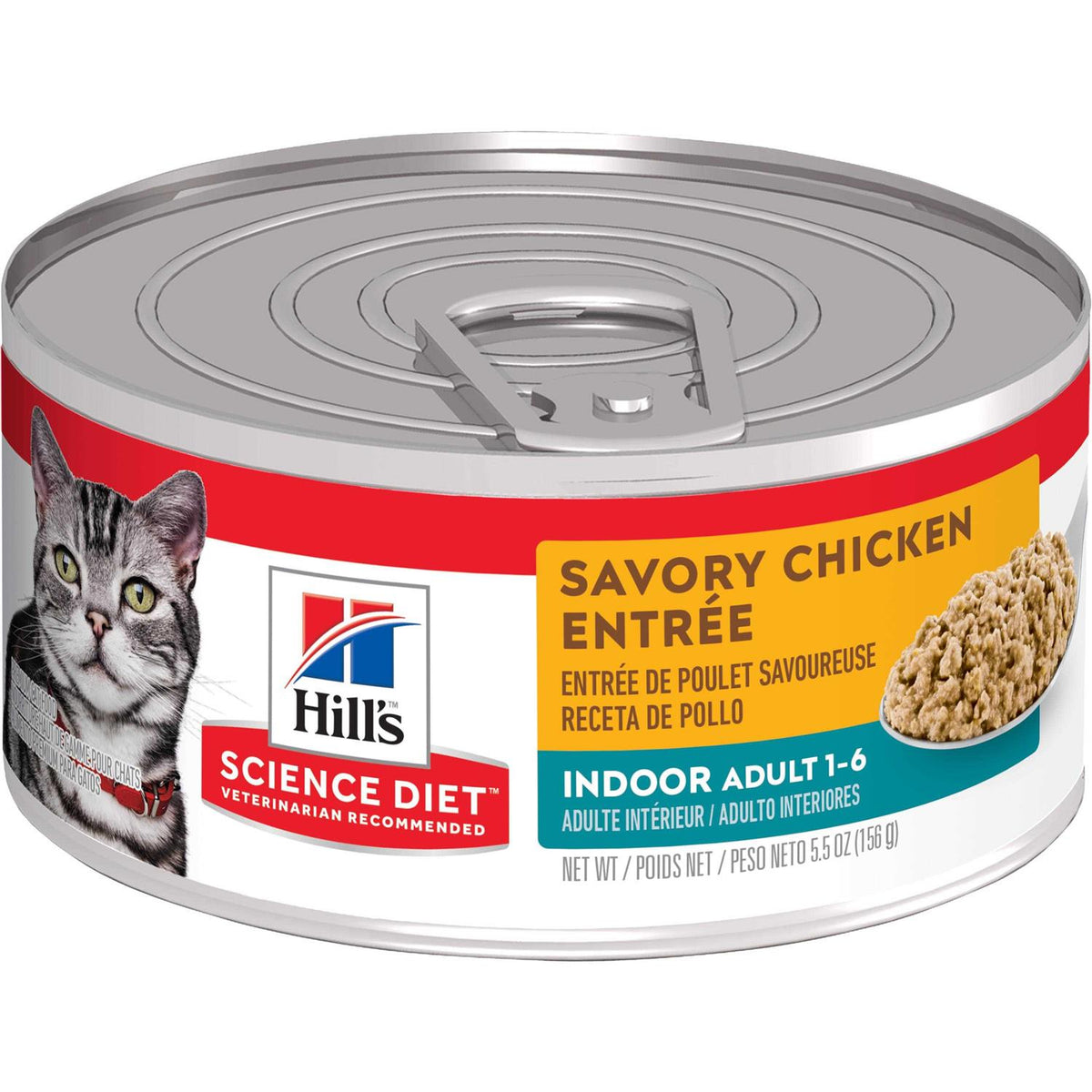 Chicken Canned Cat Food, 5.5-oz, 24 ct Q356