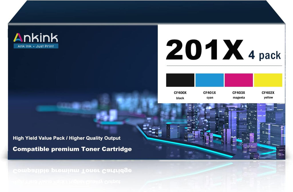 Black Cyan Magenta Yellow Toner Cartridge W600393