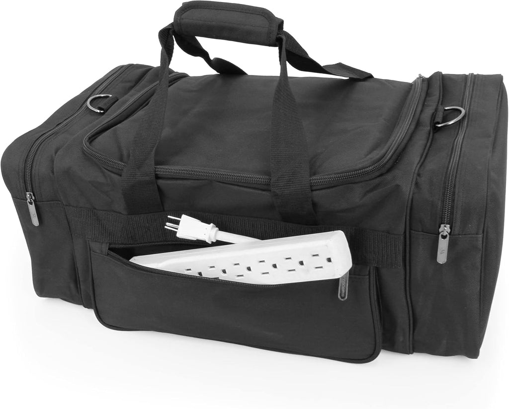 DJ Case Cable File Bag with Padded Walls and Cable Storage Dividers I4020