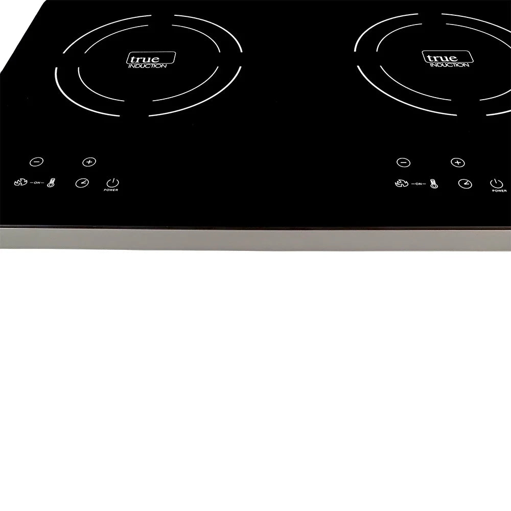 23-inch Dual Induction Cooktop 1750W Glass-Ceramic Top H53524