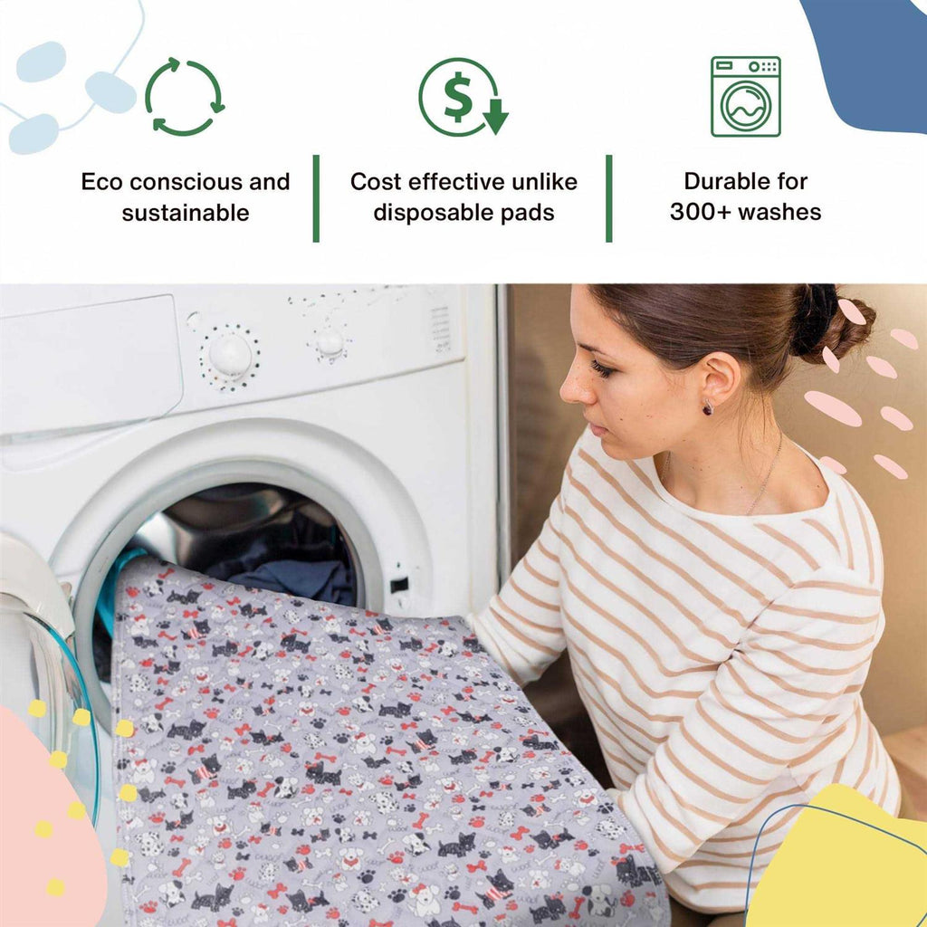 Quilted Washable Reusable Dog Pee Pads M772382
