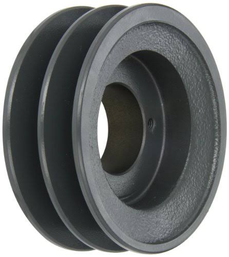 2 Groove Cast Iron Sheave, 4.45-inch OD N3905