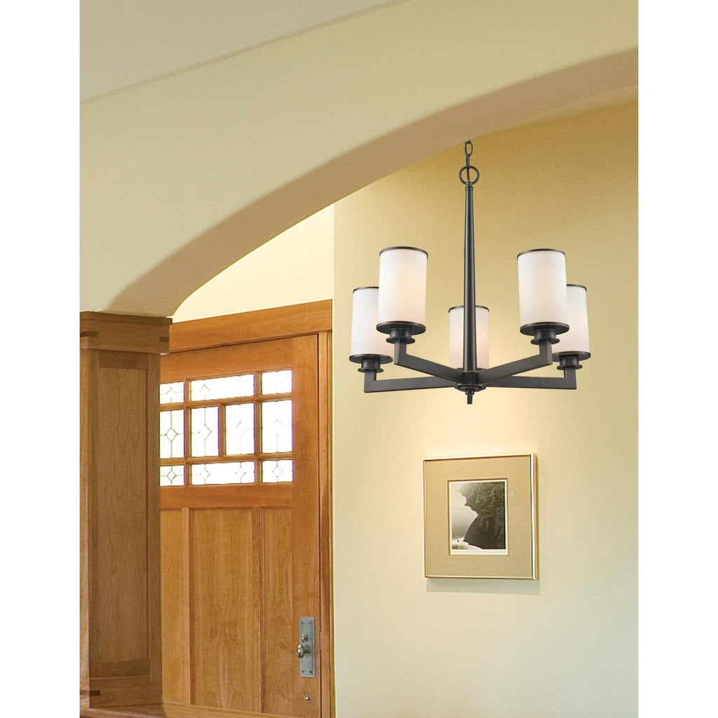 Olde Bronze 2 Light Semi-Flush Mount G783