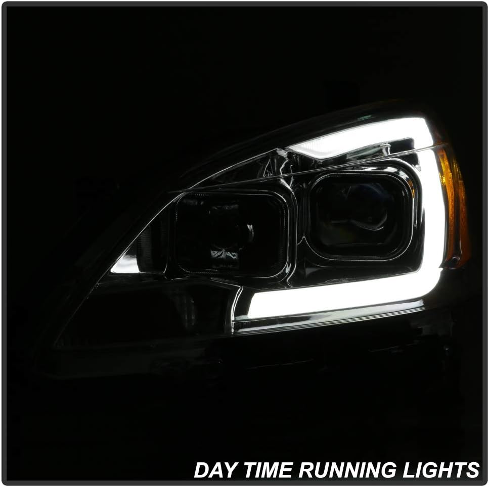 Chrome Housing LED Projector Headlights Pair R522582