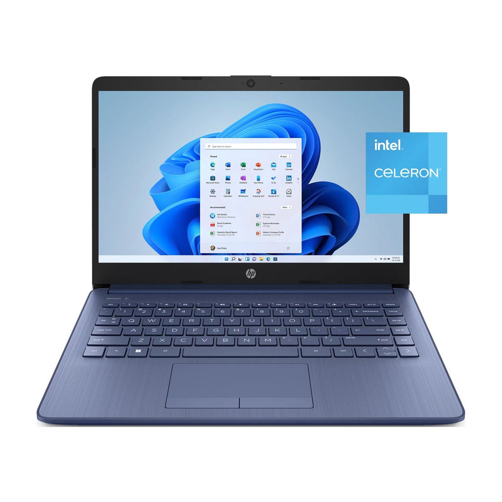 14" Laptop, Intel Celeron N4120, 4GB RAM, 64GB eMMC, Blue Z650594