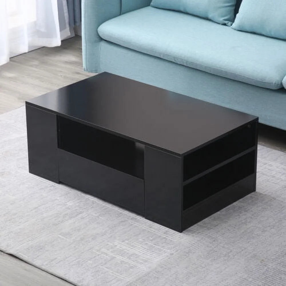 Black High Gloss Coffee Table Y5157