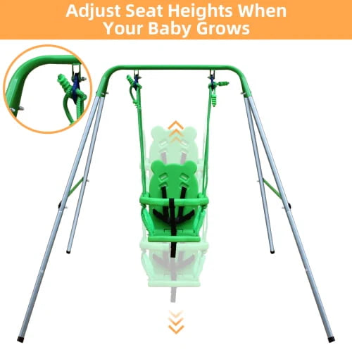 Toddler Baby Swing Set with Safety Belt B385362