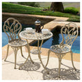 Sand Cast Aluminum Patio Bistro Set U883222