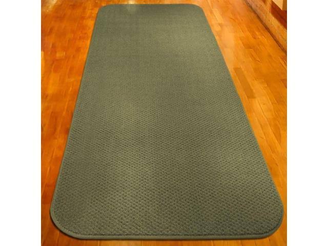Skid-Resistant Carpet Runner Olive Green 10 ft. x 48 in. Q671